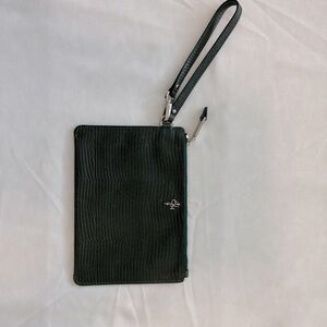 Cole Haan Green Wristlet Wallet
